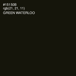 #15150B - Green Waterloo Color Image